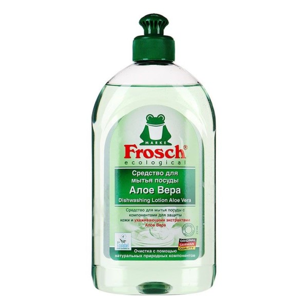 FROSCH Средство для мытья посуды Алоэ Вера ALOEVERA DISH 500мл БХ64537А
