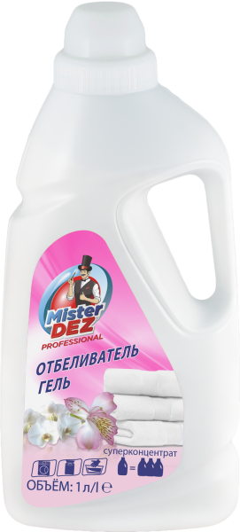 Mister Dez PROFESSIONAL Отбеливатель- ГЕЛЬ 1000 мл БХ10623Е