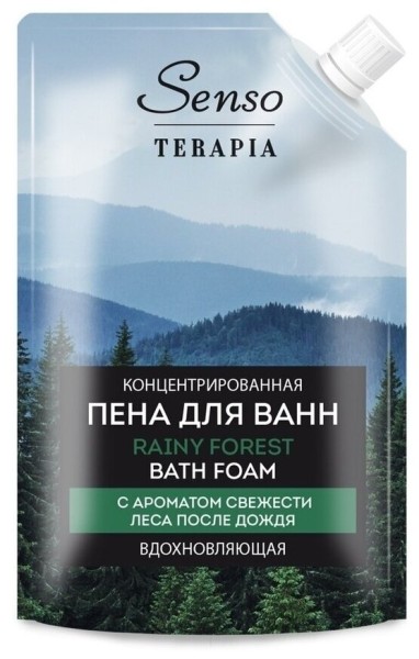 Senso Terapia Концентрированная пена д/ванн «Rainy Forest» дой-пак 500мл *12