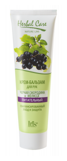 Iris Herbal Care Крем-б.д/рук Ч.СМОРОДИНА,МЕЛИССА 100