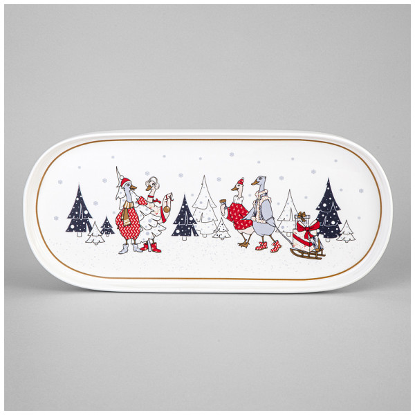 Lefard БЛЮДО ОВАЛЬНОЕ "FAMILY CHRISTMAS" 34 СМ 425-133