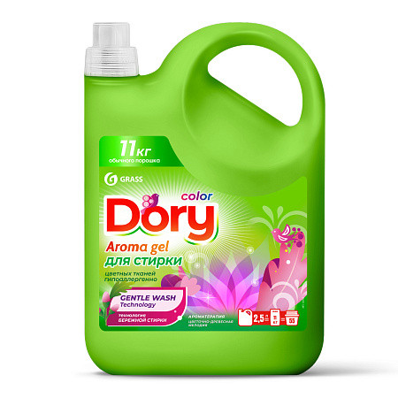 DORY Гель-концентрат для стирки КОЛОР 2,5 л. (канистра) БХ125958Г