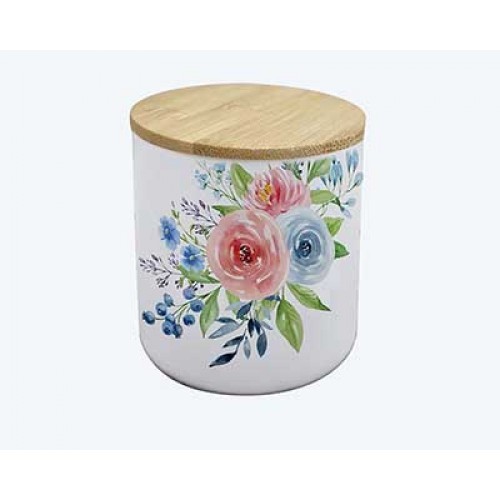 PRIMA COLLECTION Банка Сорбет 600 мл с бамбуковой крышкой HC3355D-B76