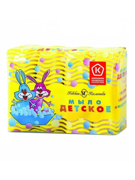 Невская Косметика Мыло ДЕТСКОЕ 4шт х 100 г БХ4030422