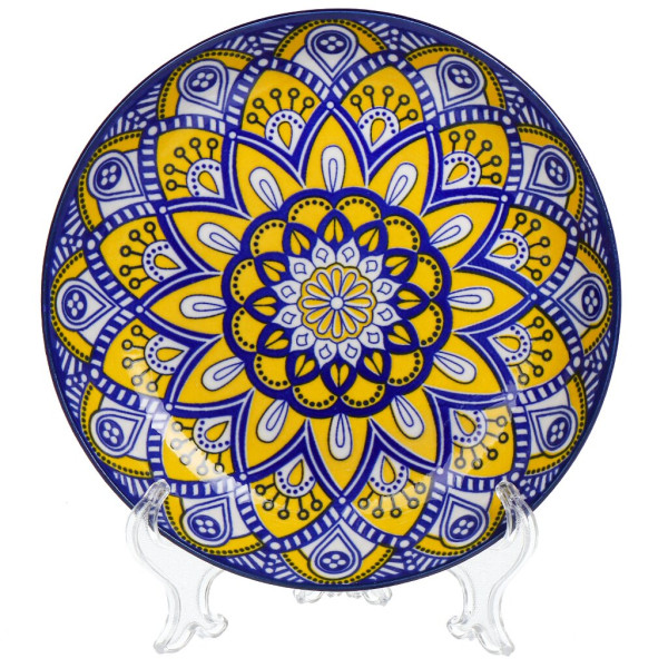 Тарелка десертная, керам, 18 см, кругл, Мантра, Y6-6015