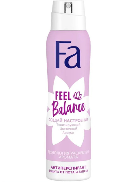 Fa Дезодорант-Спрей 150мл. ЖЕН Создай Настроение Feel Balance БХ4024891