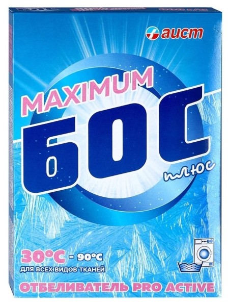 БОС ПЛЮС отбеливатель 300гр. (порошок) *48*