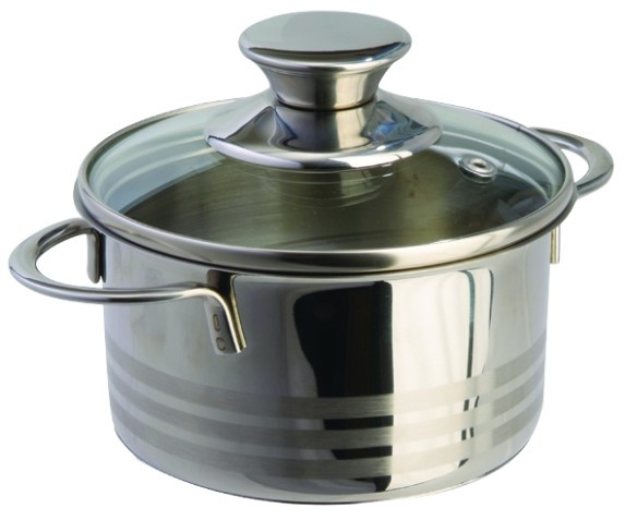 93-BIMv-03 Кастрюля 1 л. ст./кр. 14х7 см. BIMBO vitro