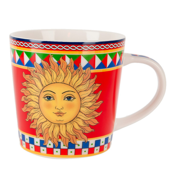 Nouvelle Кружка "Sicilia Sole " v=450мл (фарфор) 52008
