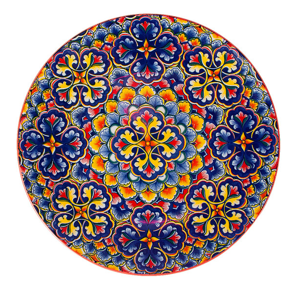 Блюдо "Arabesque" (красный) d=27см,h=3см 0860217