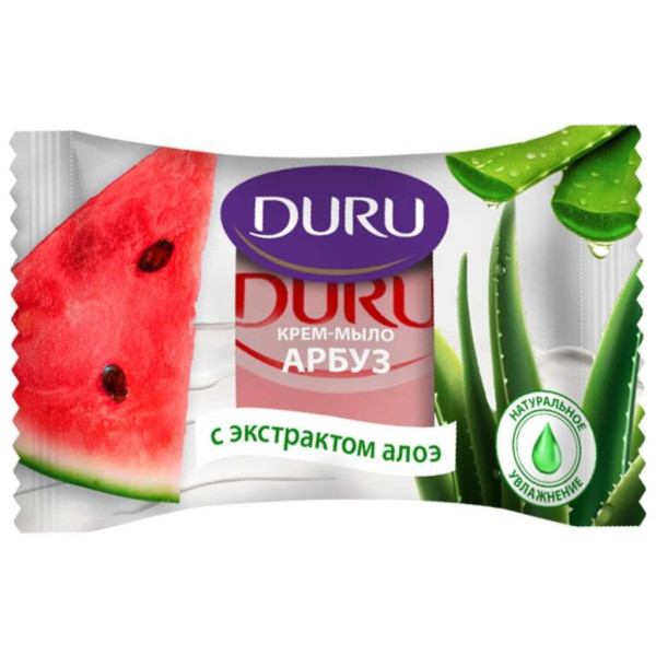 Duru Крем-мыло 80гр. Арбуз и экстракт Алоэ БХ41606ЭБХ
