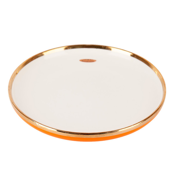 Nouvelle Тарелка "Royal line. Orange" 25,5*25,5*3см. 1731009