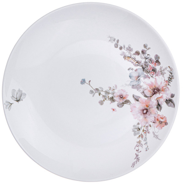 ТАРЕЛКА ДЕСЕРТНАЯ AGNESS FLOWER SYMPHONY 21,5СМ 598-079