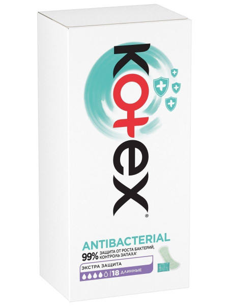 Kotex Ежедневные прокладки Ультратонкие Антибакт. 20 шт. БХ4030584