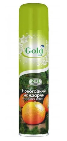 Gold Wind Освежитель воздуха НОВОГОДНИЙ 300 мл БХ4021503