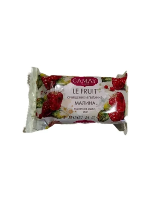 КАМЕЙ мыло-КУСКОВОЕ LE FRUIT Малина 100 гр *6 *24