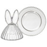 БЛЮДО СЕРВИРОВОЧНОЕ С КРЫШКОЙ "RABBIT FAMILY" 19,3*19,3*19 СМ