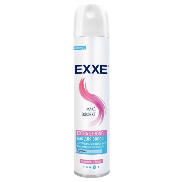 EXXE Лак для волос EXTRA STRONG экстрасильная фиксация, 300 мл
