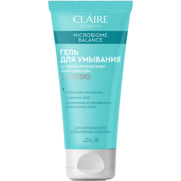 CLAIRE Microbiome Balance Гель для умывания для нормальной и комбинированной кожи, 150мл