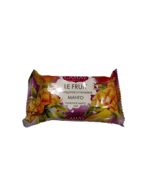 КАМЕЙ мыло-КУСКОВОЕ LE FRUIT Манго 100 гр *6 *24
