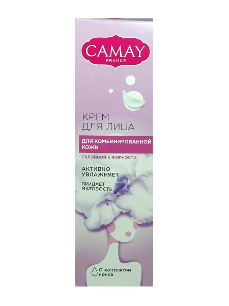 КАМЕЙ Крем д/лица д/комбиниров. кожи 40мл *12*24