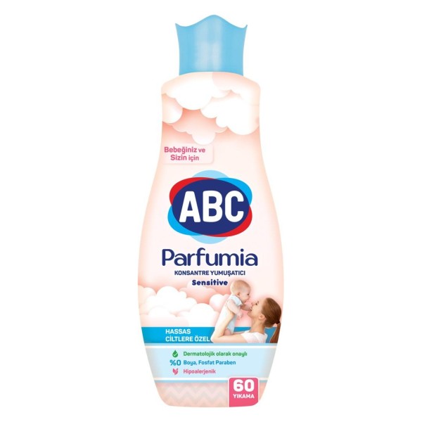 ABC Ополаскиватель для белья концентрат Parfumia Sensitive 1440мл