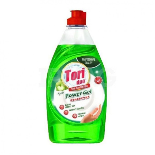 TORI Средство для мытья посуды 500 мл. Яблоко