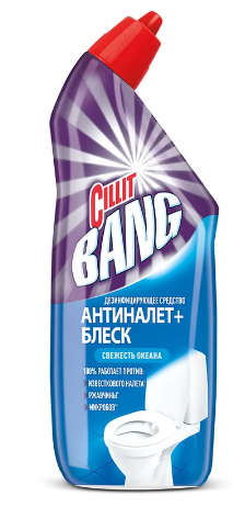 СИЛИТ БЭНГ Ср-во дезинф д/туалета Океан 750мл *4*8 / 152