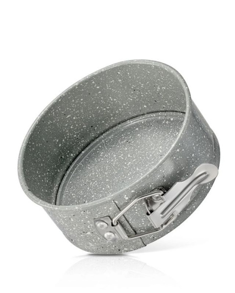 93-CS-EA-25-01 Форма круглая разъемная 12х4,5 см (Гранит) Linea EASY