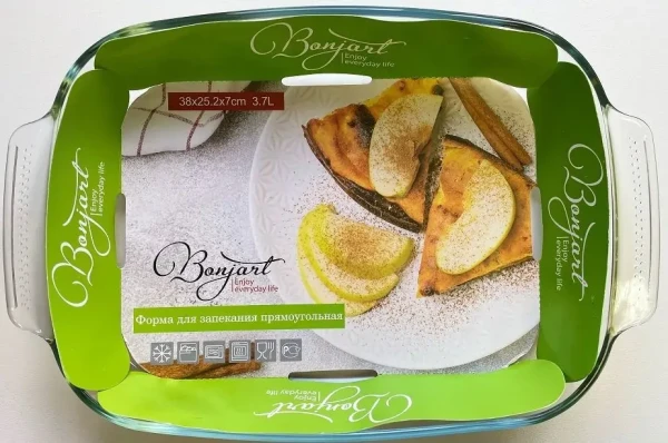 BONJART Форма для запекания прямоугольная 3,7L 64505 BJ