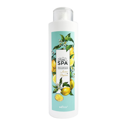 Белита SPA Пена для ванн Лимон и Вербена 520 мл БХ23744Р