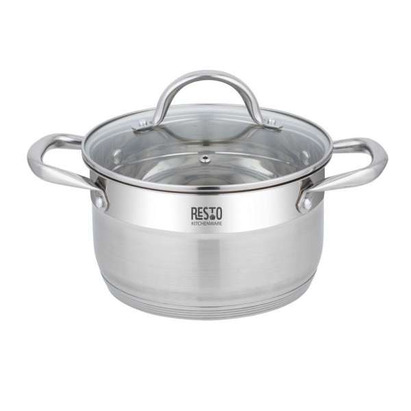 RESTO 92104 Кастрюля с крышкой 20*11.5 см, 3.6 л / 4