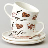 ЧАЙНЫЙ НАБОР LEFARD "COFFEE MANIA" НА 2 ПЕР. 4 ПР. 250 МЛ
