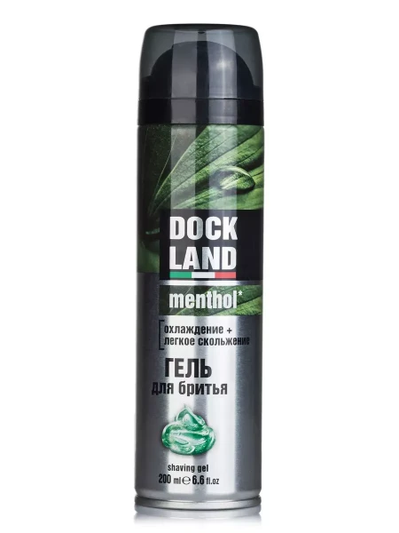 DOCKLAND гель для бритья MENTHOL 200мл. *2/6
