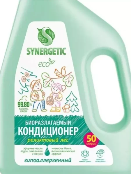 Synergetic Кондиционер д/белья Эко Реликтовый лес флакон 1500 мл БХ55172Г