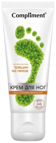 Compliment для ног Крем Восстан. профилактика трещин на пятках 100мл арт. 796432