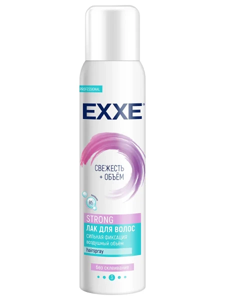 EXXE Лак для волос STRONG сильная фиксация, 250 мл