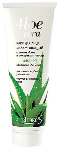 ВИТЭКС ALOE VERA Крем для лица УВЛАЖНЯЮЩИЙ дневной с  АЛОЭ и экст/огурца 75мл