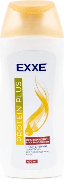 EXXE Шампунь Питательный PROTEIN PLUS Протеиновое восстановление 400 мл