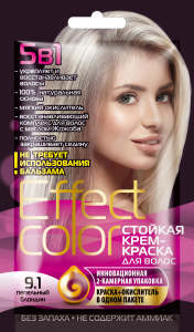 ФИТО К Effect Color Крем-краска д/волос - Пепельный Блондин 50мл (саше)
