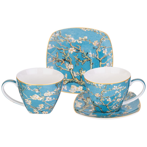 Lefard ЧАЙНЫЙ НАБОР "ART COLLECTION" (В. ВАН ГОГ) НА 2 ПЕР. 4 ПР. 250 МЛ 104-1016