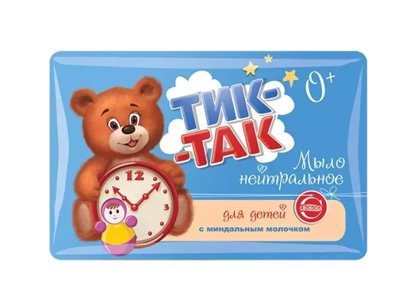 Свобода т/ Мыло ТИК-ТАК с миндальным молочком 0+ *72 1321457