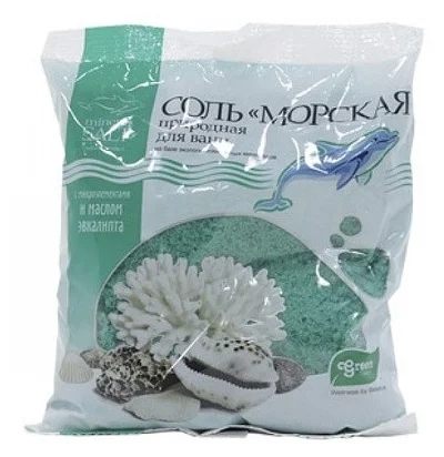 ГринПром Соль морская с экстр. Эвкалипта 1кг