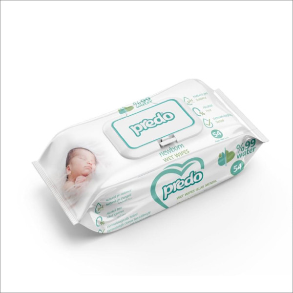 Predo Детские Влажные салфетки Family 54 шт. БХW-1054FП
