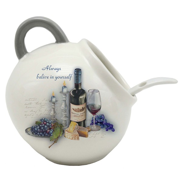 Prima Collection Солонка Ты и Я 170 мл с ложкой HC4018-B81