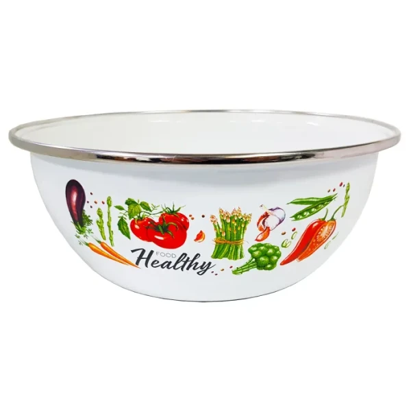 Appetite Миска эмал 2,5л нерж/об Veggies 10-0311/4-Veggies