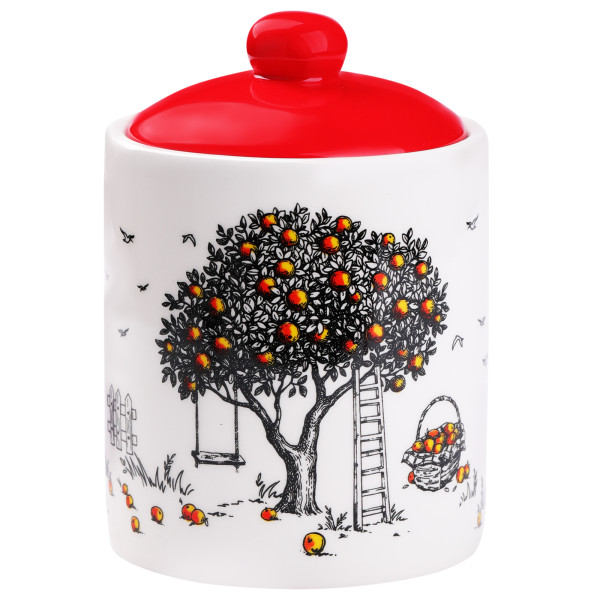 Appetite Банка керам круг 500мл Apple Tree ZFC263-6