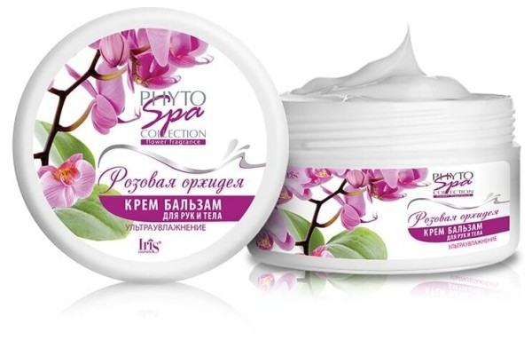 Iris Phyto Spa Collection Крем-бальзам для рук и тела РОЗОВАЯ ОРХИДЕЯ 180мл,банка