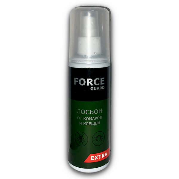 FORCE 100мл. Ласьон Спрей ЭКСТРА от комаров и клещей