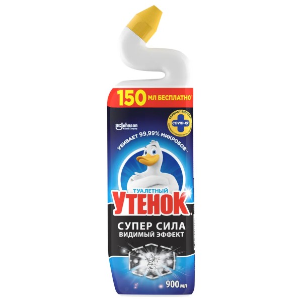 ТУАЛЕТ. УТЕНОК 900мл. Видимый эффект *6*12 чёрн.